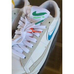 Rare Nike Blazer Low '77 Flyleather x Mayumi Yamase Earth Day 2021 sz 5.5 Casual